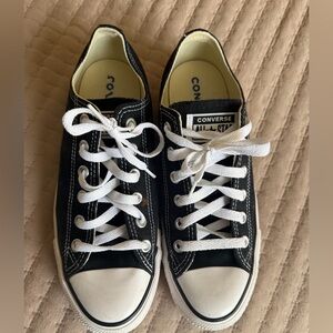 Converse Classic Black and White Low Tops